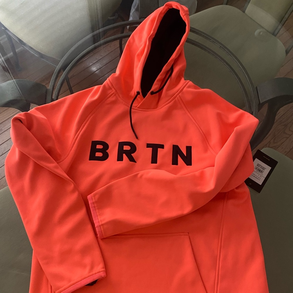 Burton Tetra Orange Hoodie